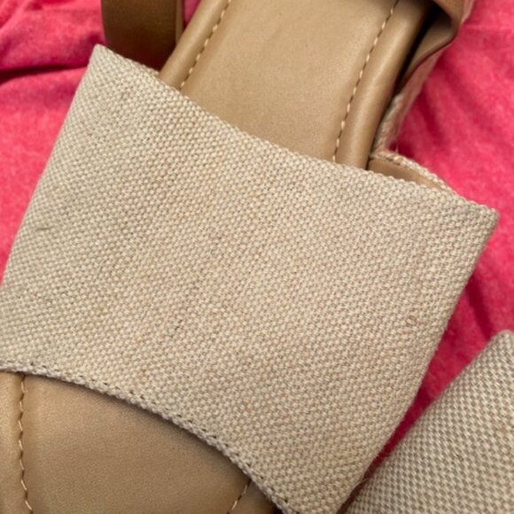 Soda Semi Platform Women Sandals with ankle Straps Sz 9 - Picture 3 of 6